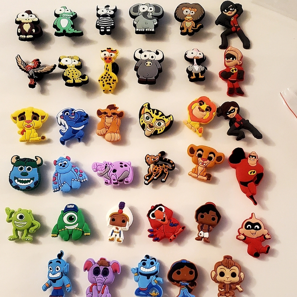 Large Cartoon Shoe Charms for Crocs Collection